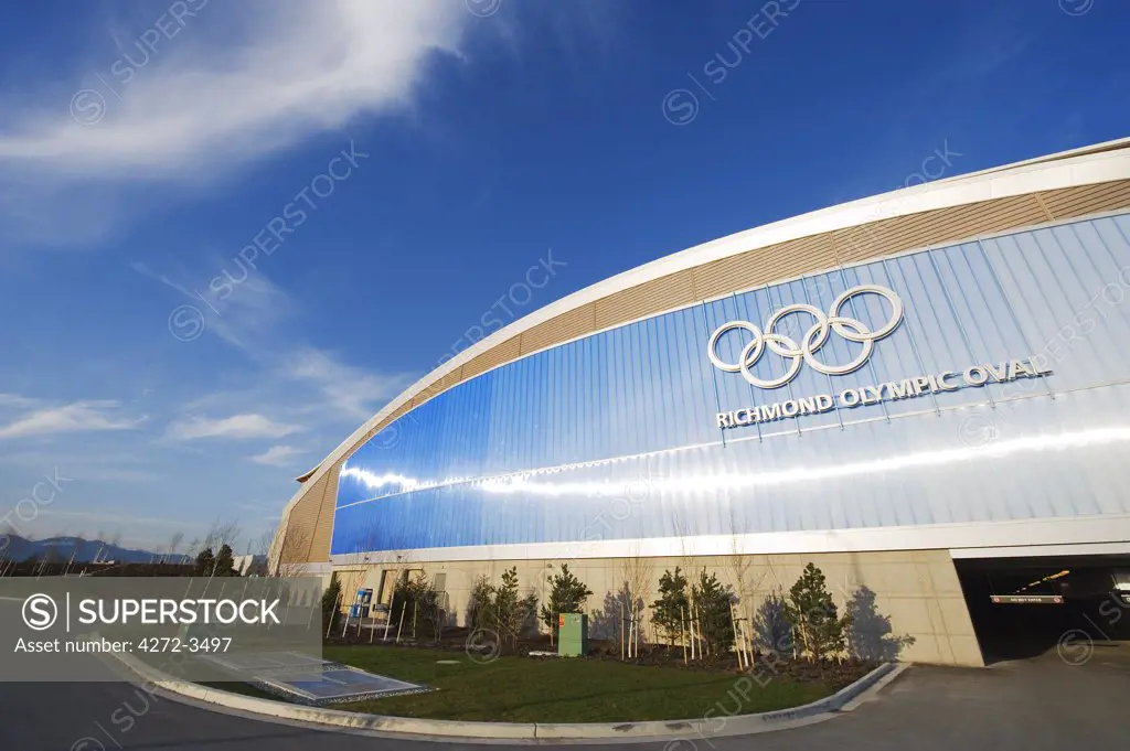 Canada, British Columbia, Vancouver, Richmond, Richmond Oval speed ice skating Olympic venue