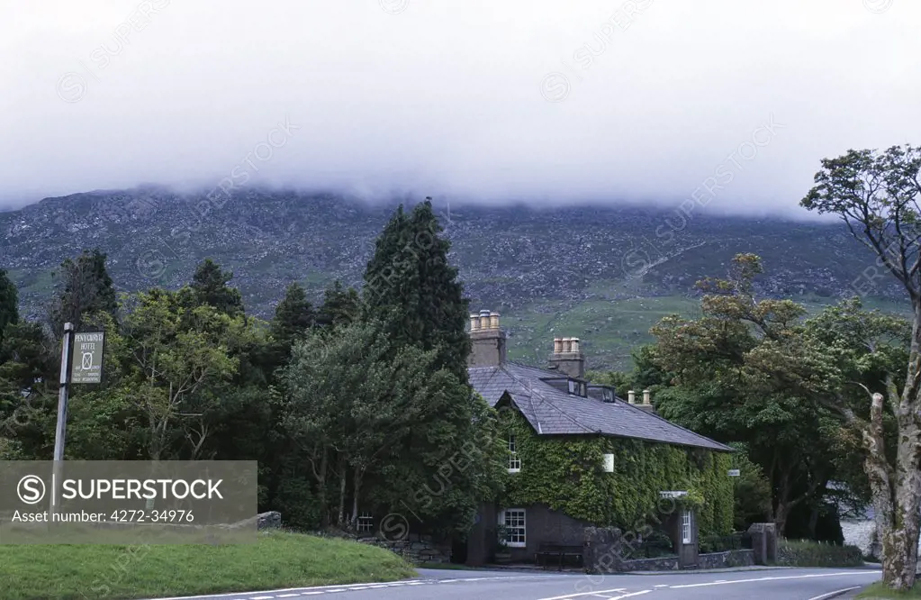 Pen-y-Gwryd Hotel, famous for it's mountaineering history.
