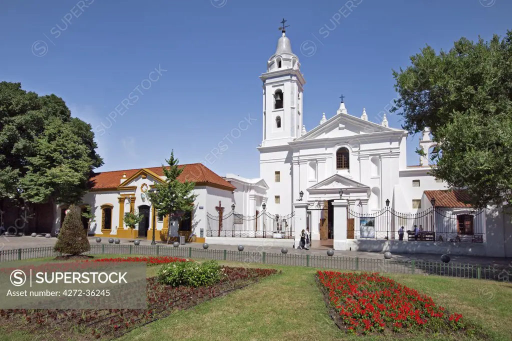 The church of Nuestra Senora del Pilar at Recoleta. Buenos Aires, Argentina