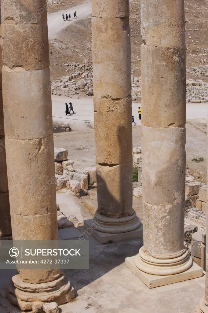 Jerash, located 48 kilometers north of Amman is considered one of the largest and most well-preserved sites of Roman architecture in the world, Jordan