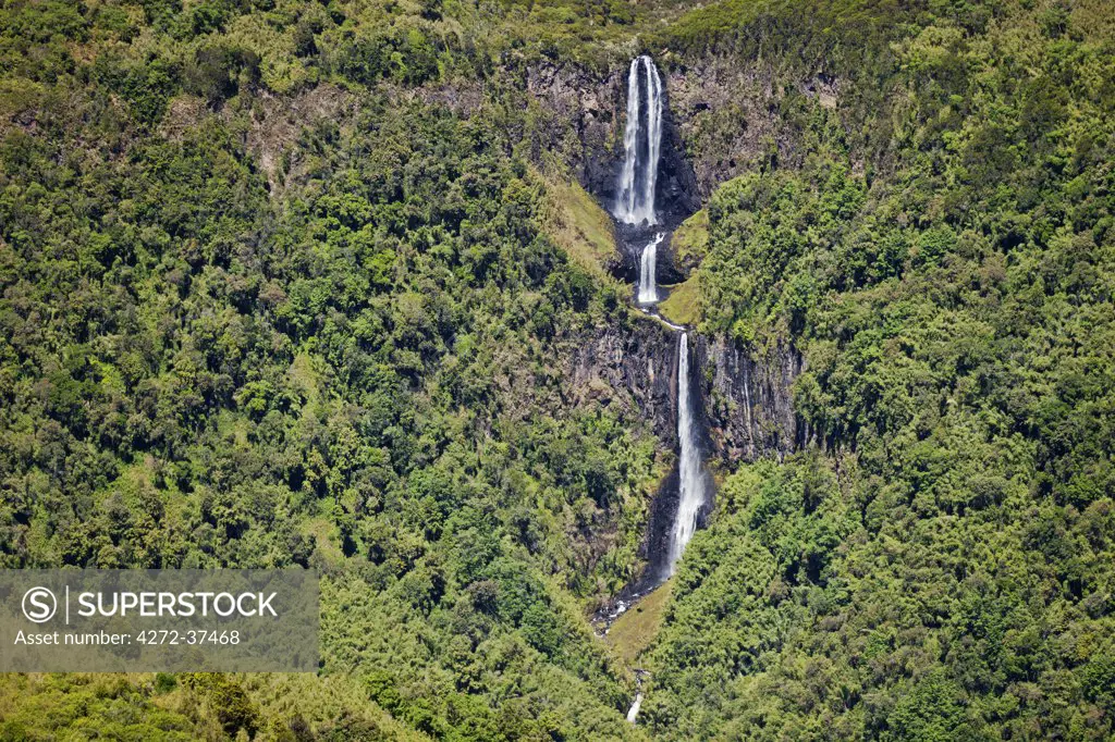 The longest waterfalls in Kenya are the Karuru Falls in the Aberdare National Park.