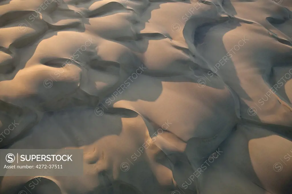 Sand dunes in the hospitable, low-lying Suguta Valley of northern Kenya.