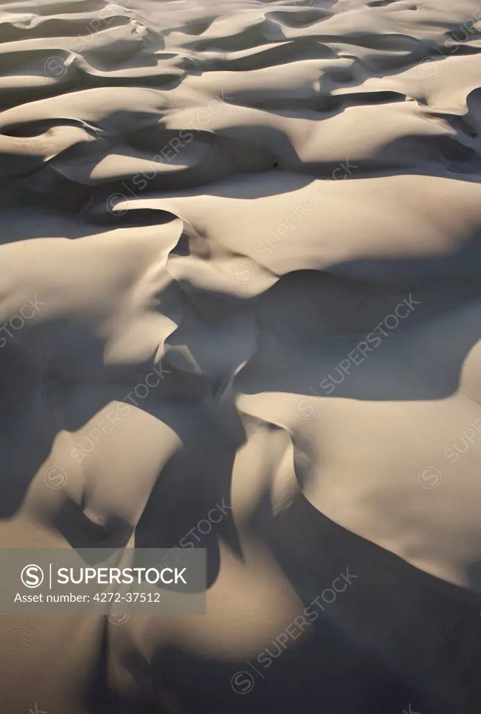 Sand dunes in the hospitable, low-lying Suguta Valley of northern Kenya.