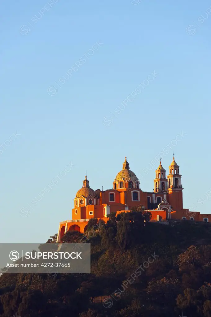 North America, Mexico, Puebla state, city of Cholula, Santuario de Nuestra Señora de los Remedios