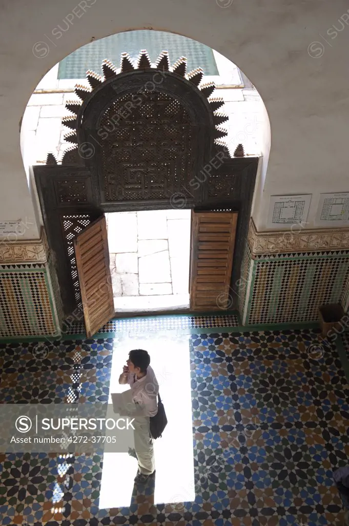 Ben Youssef Medersa is the largest Medersa in Morocco, Originally a religious school founded under Abou el Hassan.