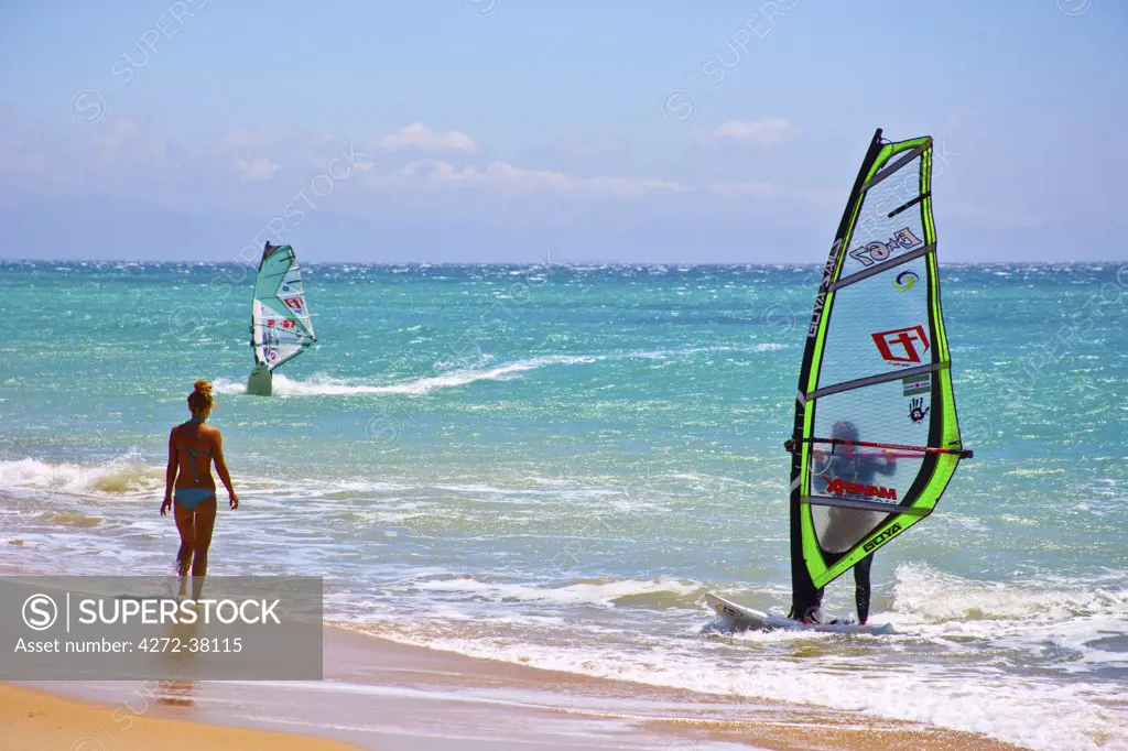 Winsurf in Tarifa, one of the best places in the world for windsurfing