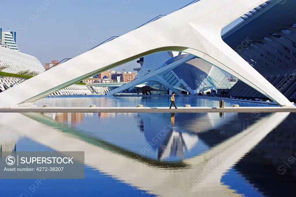 Europe, Spain, Valencia, City of Arts and Sciences