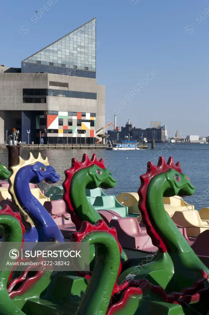 Scene from Downtown Baltimore, State of Maryland, U.S.A.