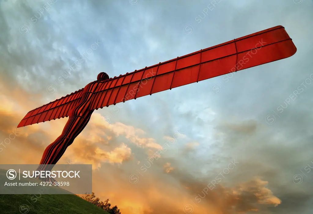 Europe, England, Newcastle, Angel of the North