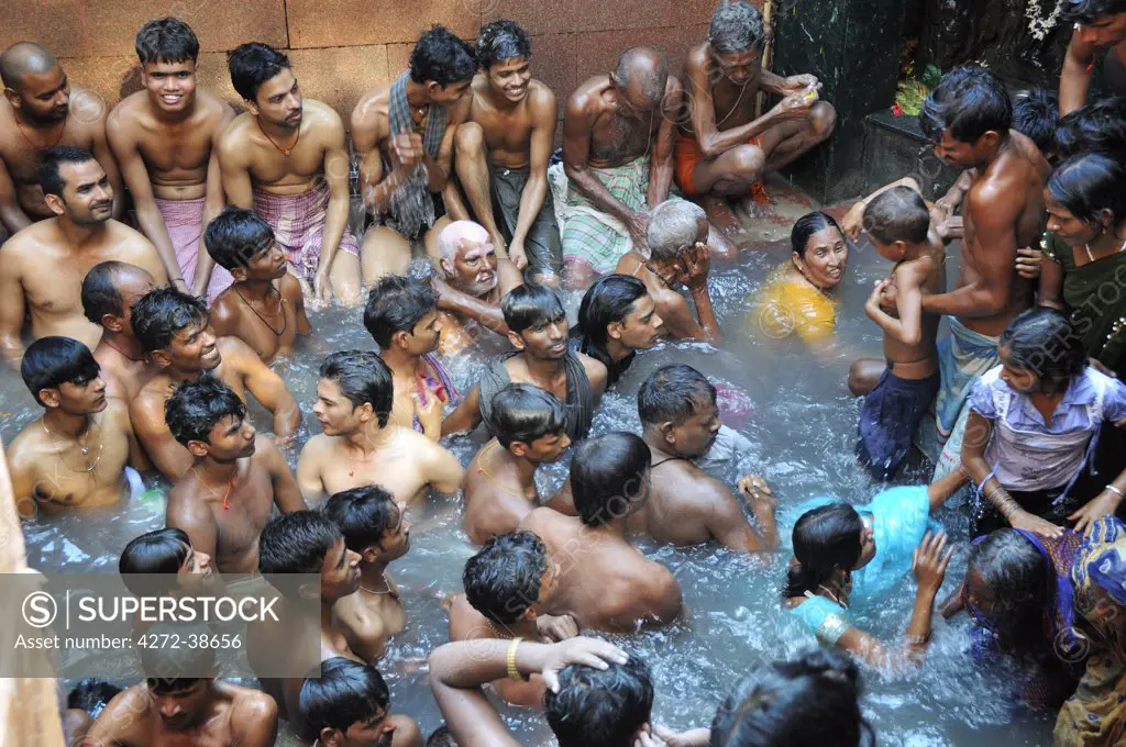 Thermal baths at Rajgir. India