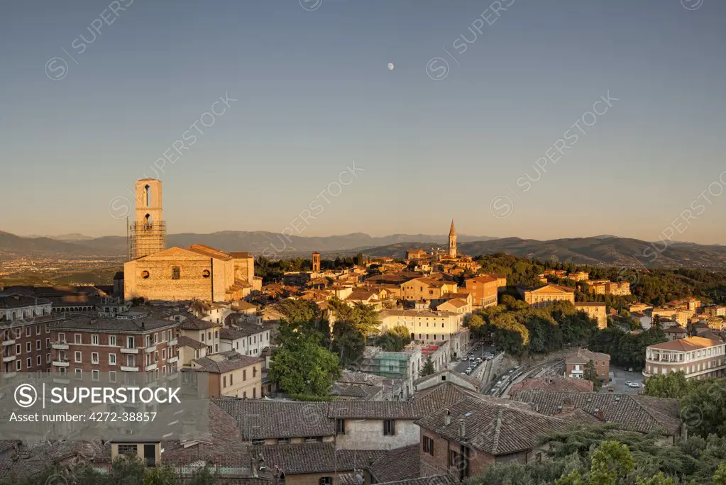 Italy, Umbria, Perugia district, Perugia.
