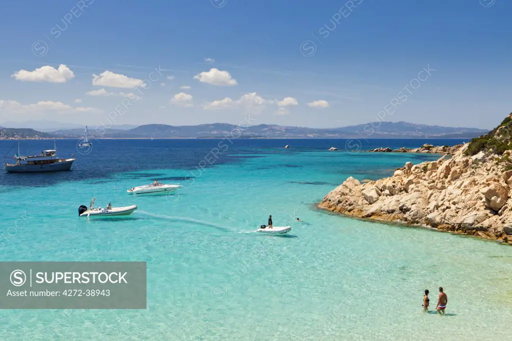 Italy, Sardinia, Olbia-Tempo, La Maddalena Archipelago, Spargi Island.