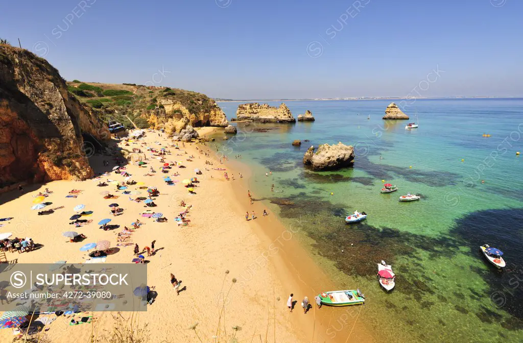 Dona Ana beach. Lagos, Algarve. Portugal