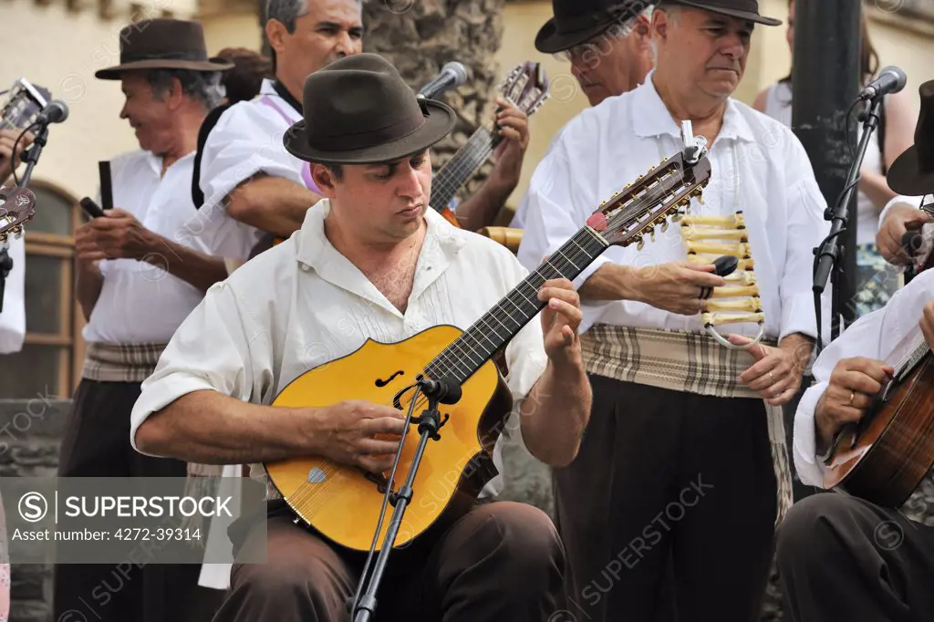San Cristobal Traditional Folk Group. Las Palmas de Gran Canaria, Canary islands