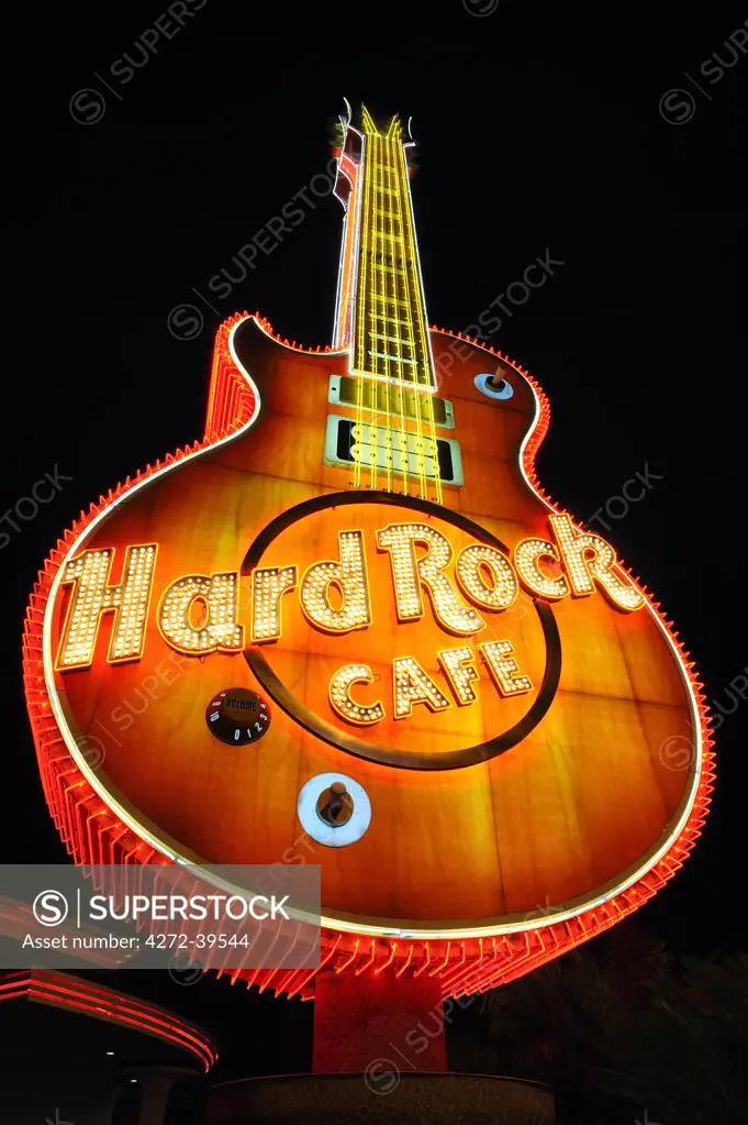U.S.A., Nevada, Las Vegas, Hard Rock Cafe