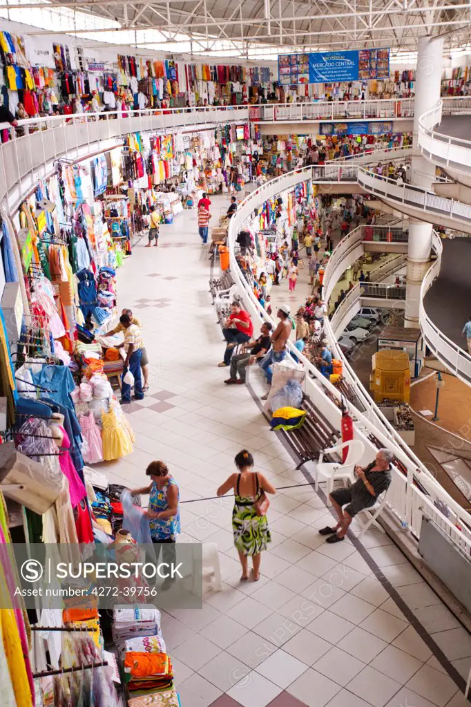 South America, Brazil, Ceara, Fortaleza, The Central Market, Mercado Central de Fortaleza.