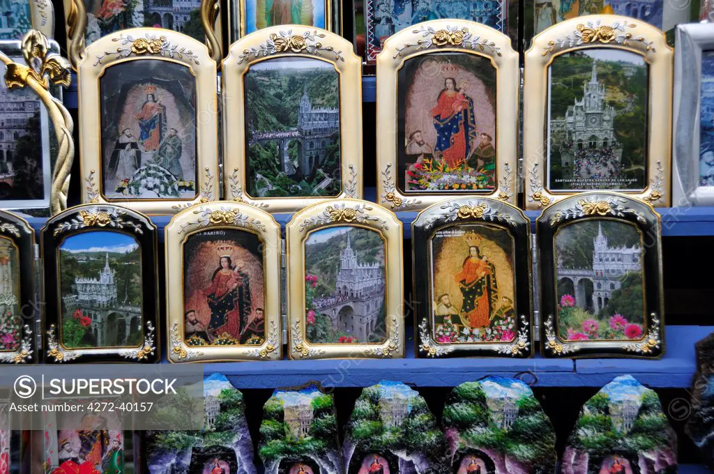 Religious souvenirs, Las Lajas, Colombia,  South America