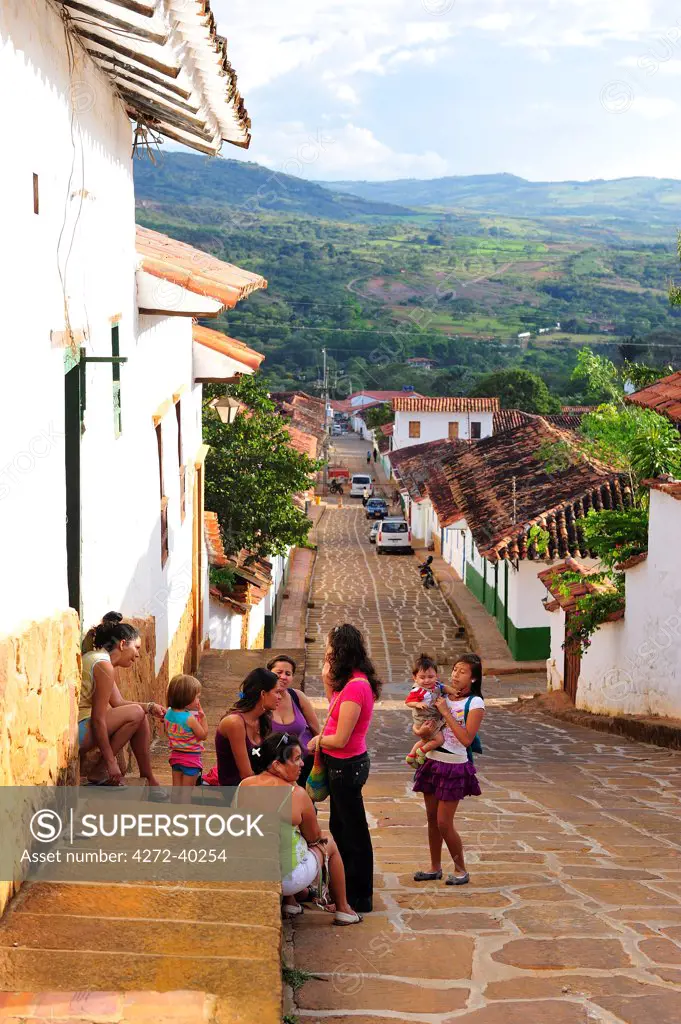 Colonial Town of Barichara, Colombia, South America