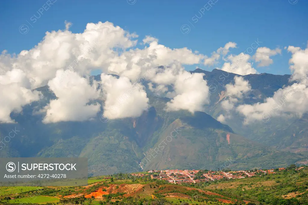 Andes Mountains near the Colonial Town of Villa de Leyva, Colombia, South America