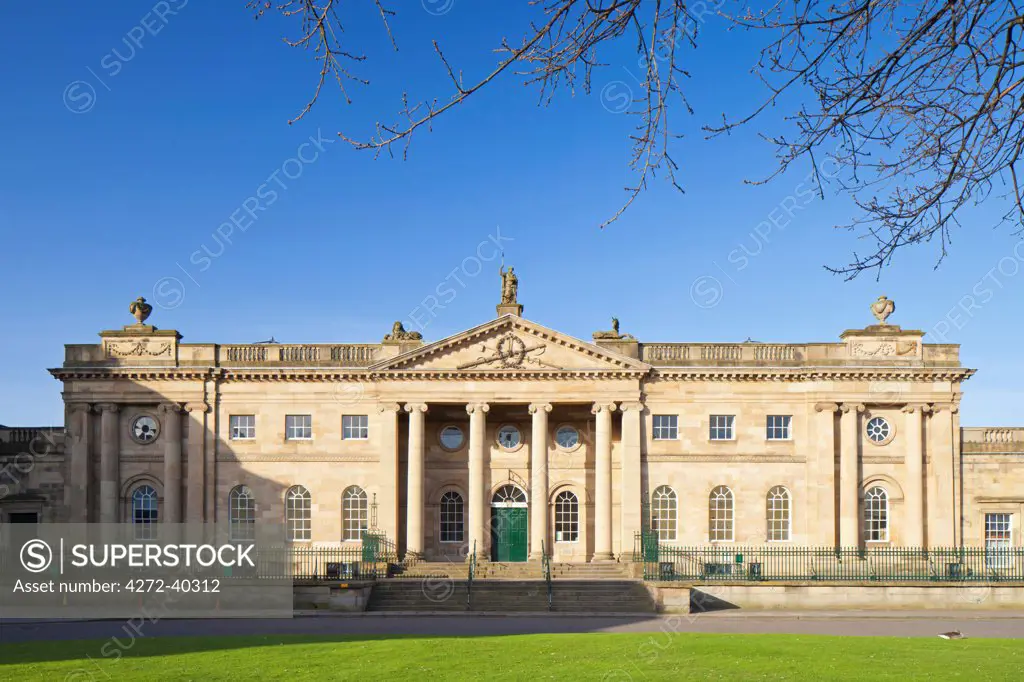 United Kingdom, England, North Yorkshire, York. The Crown Court Building.