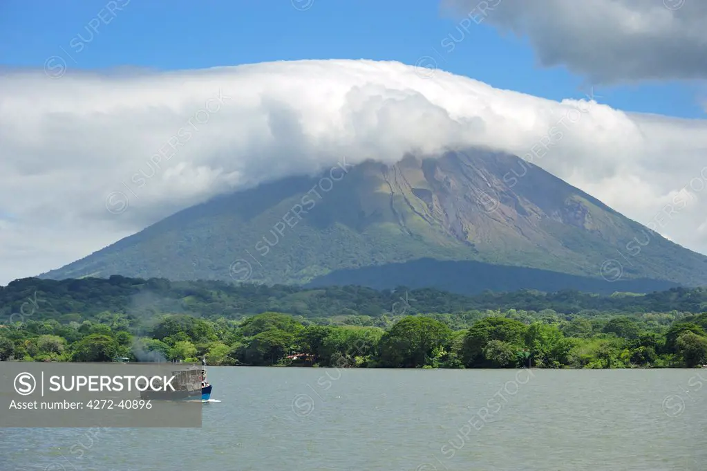 Volcan Conception on Ometepe Island, Lago de Nicaragua, Nicaragua