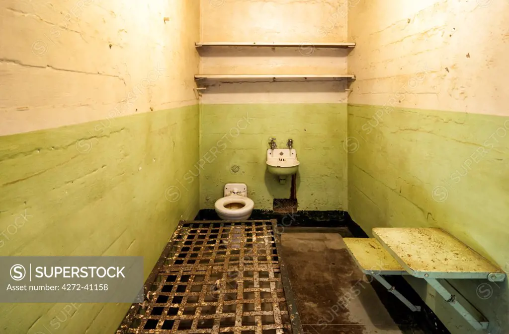 USA, California, San Francisco, Alcatraz, Prison Cell