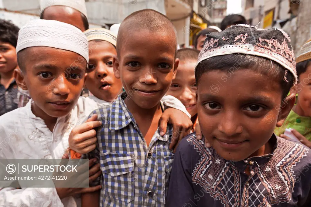 Bangladesh, Dhaka. Young boys in Dhaka.