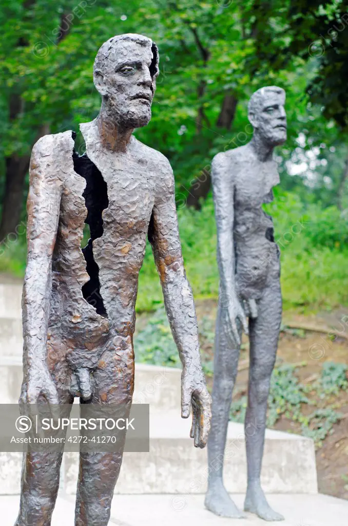Europe, Czech Republic, Prague, Zombies statue