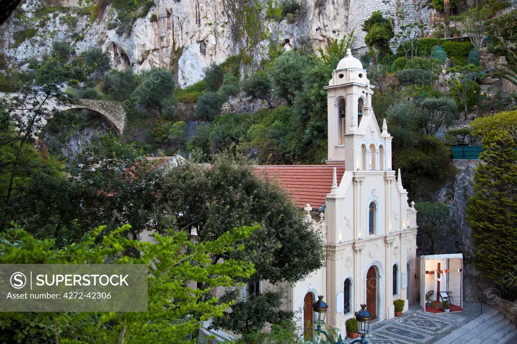 Ste Devote Church in La Condamine, Principality of Monaco, Europe