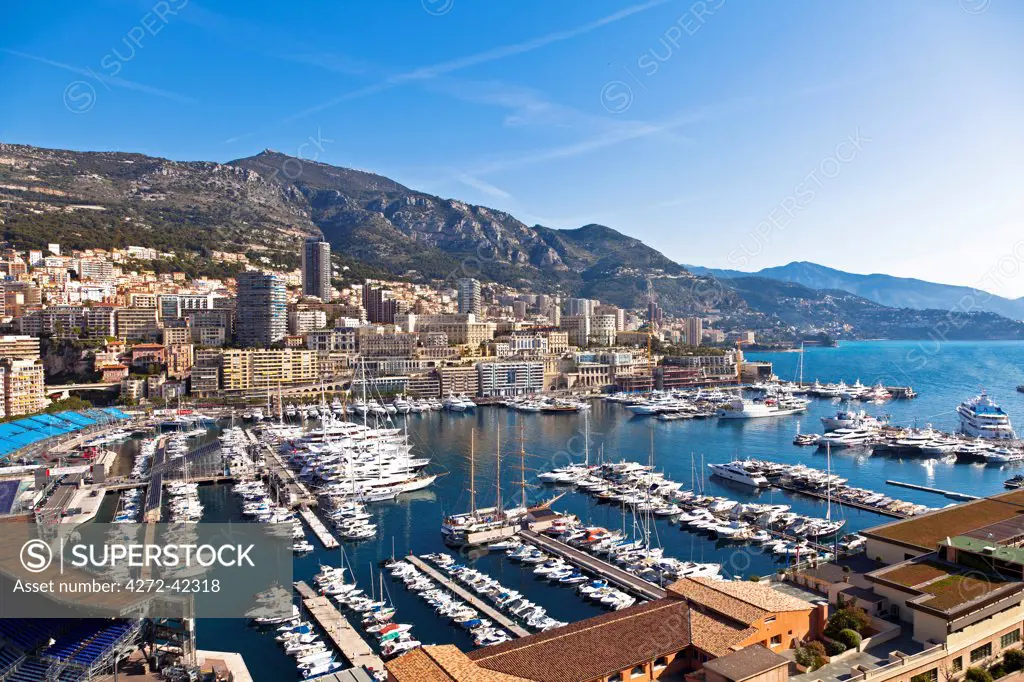 Hercules Port in La Condamine, Monaco, Europe