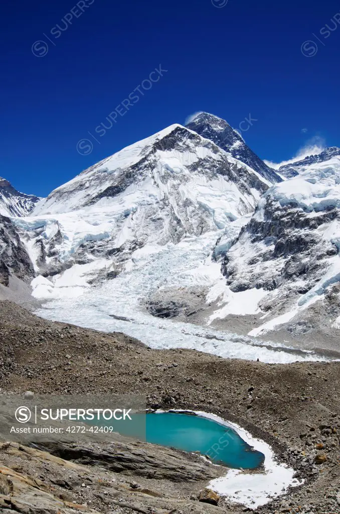 Asia, Nepal, Himalayas, Sagarmatha National Park, Solu Khumbu Everest Region, Mt Everest, 8850m