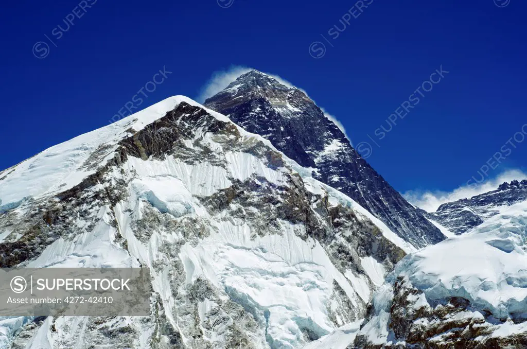 Asia, Nepal, Himalayas, Sagarmatha National Park, Solu Khumbu Everest Region, Mt Everest, 8850m