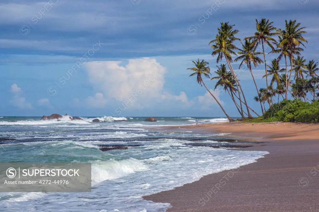A beautiful beach near Galle, Sri Lanka