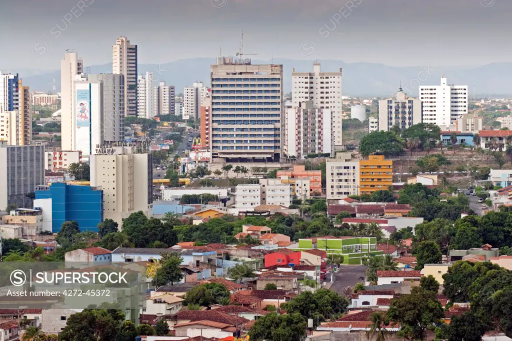 South America, Brazil, Mato Grosso, a view of Cuiaba, capital city of Mato Grosso state