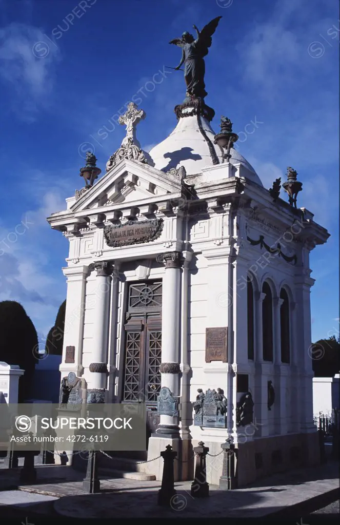 Mausoleum of Jose Menendez, Patagonian sheep baron, Punta Arenas Cemetery