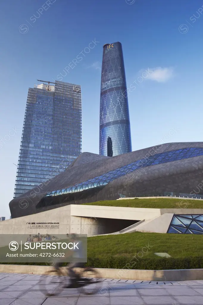 International Finance Centre (IFC), International Finance Place and Opera House, Zhujiang New Town area, Guangzhou, Guangdong, China