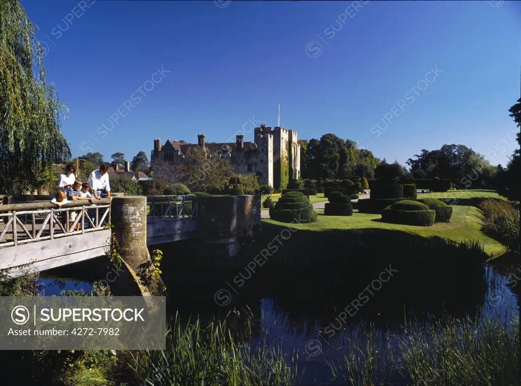 Hever Castle. A 13th-Century romantic castle once the childhood home of Anne Boleyn. Set in magnificent gardens from the majestic formal Italian Garden and topiary, to the informal meanderings of the lakeside and Sunday Walk.