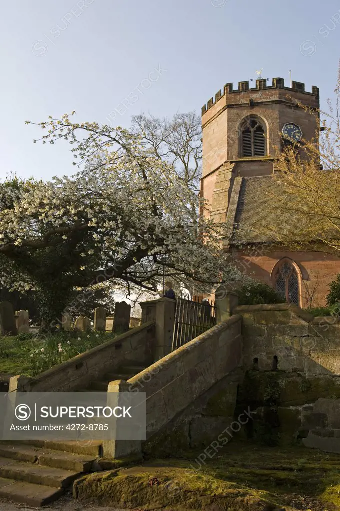 England, Shropshire, Hodnet. St Lukes Church.