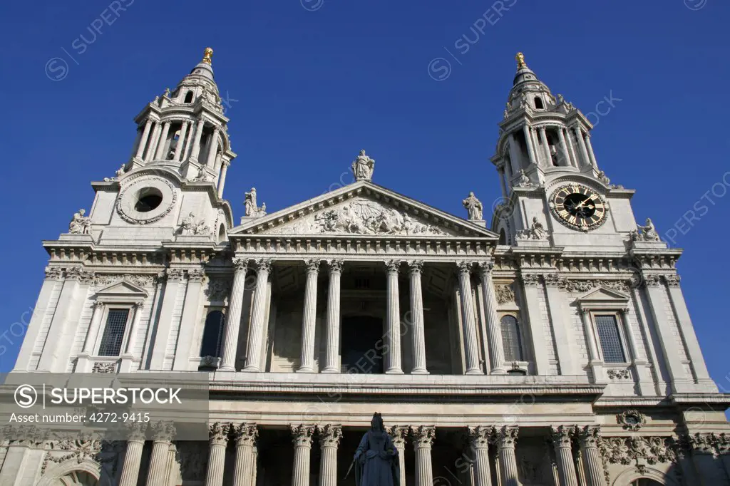 England, London. London St. Paul's Cathedral