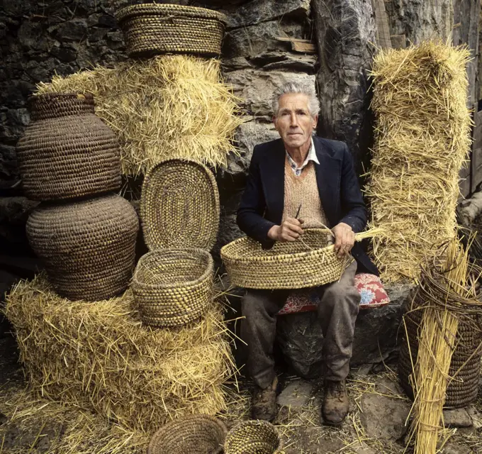 Basketmaker of Tras os Montes, Portugal