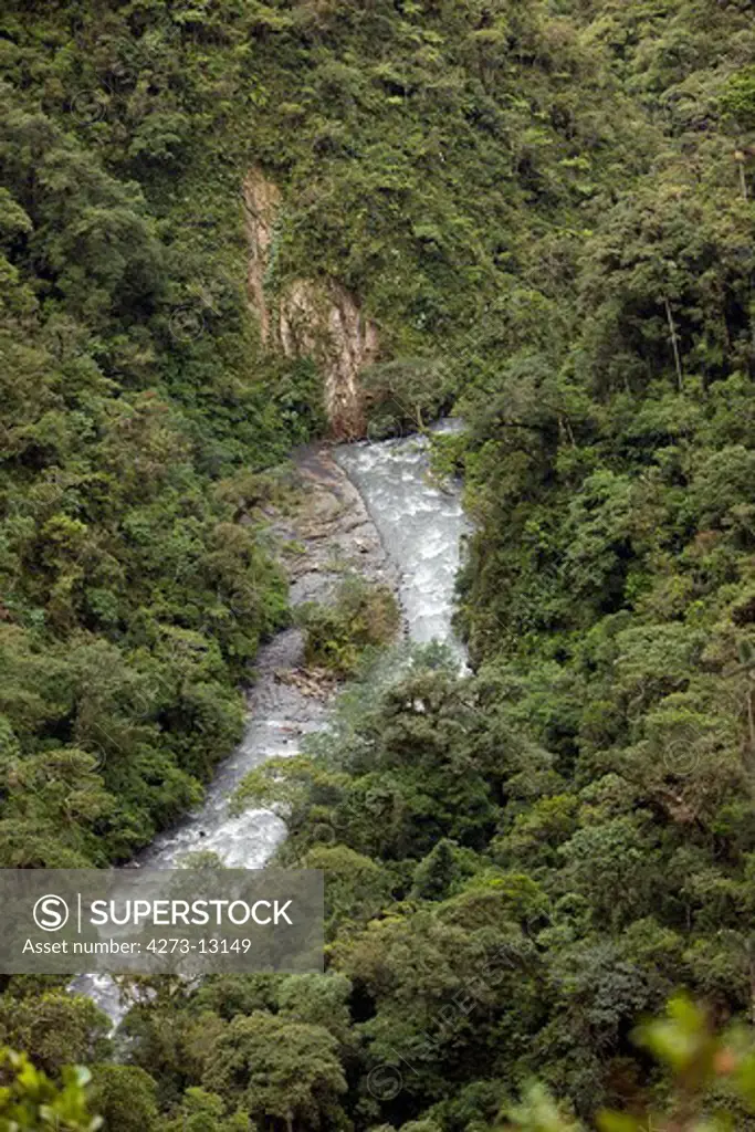 Waterfalls, Manu National Park In Peru