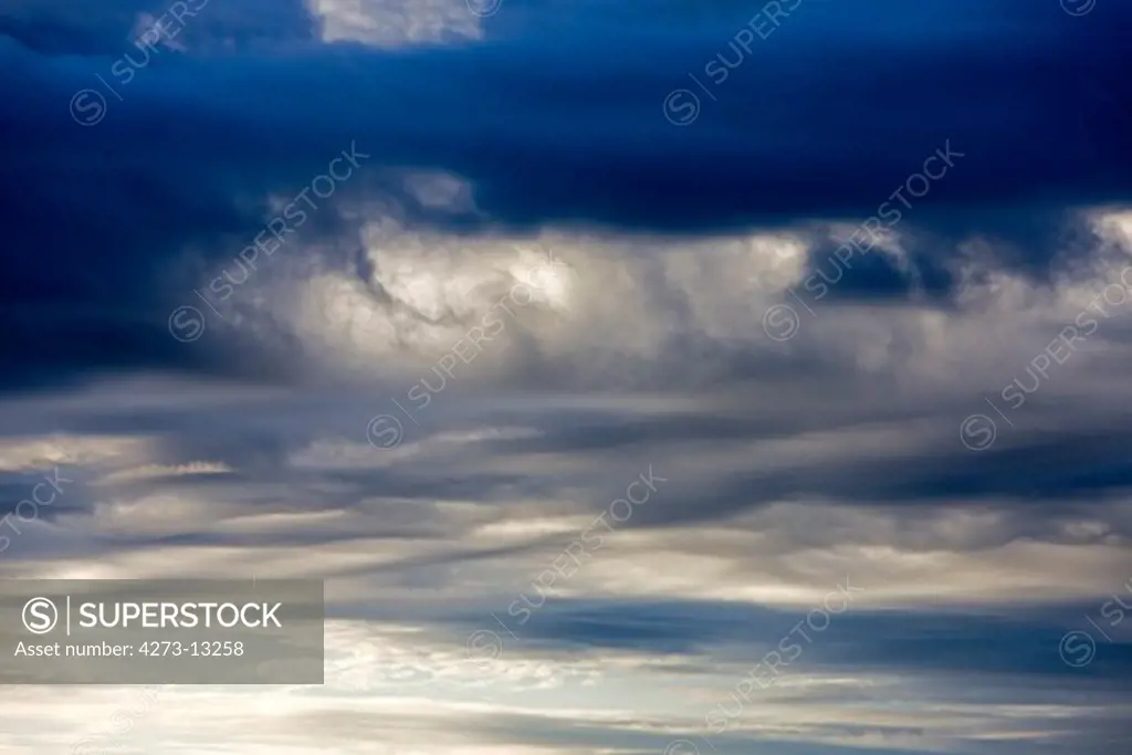 Cloudy Sky, Manu National Park In Peru