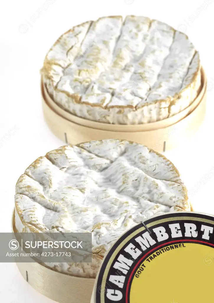 Camembert, French Cheese made with Cow Milk in Normandy