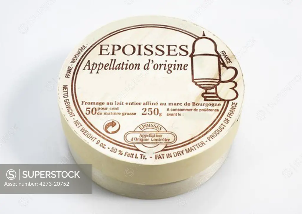 Epoisses, French Cheese made in Burgundy from Cow's Milk