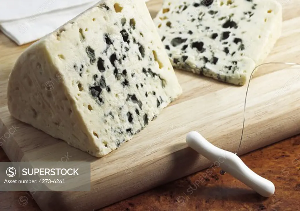 French Cheese Called Roquefort, Cheese Made With Ewe'S Milk