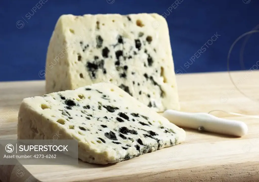French Cheese Called Roquefort, Cheese Made From Ewe'S Milk