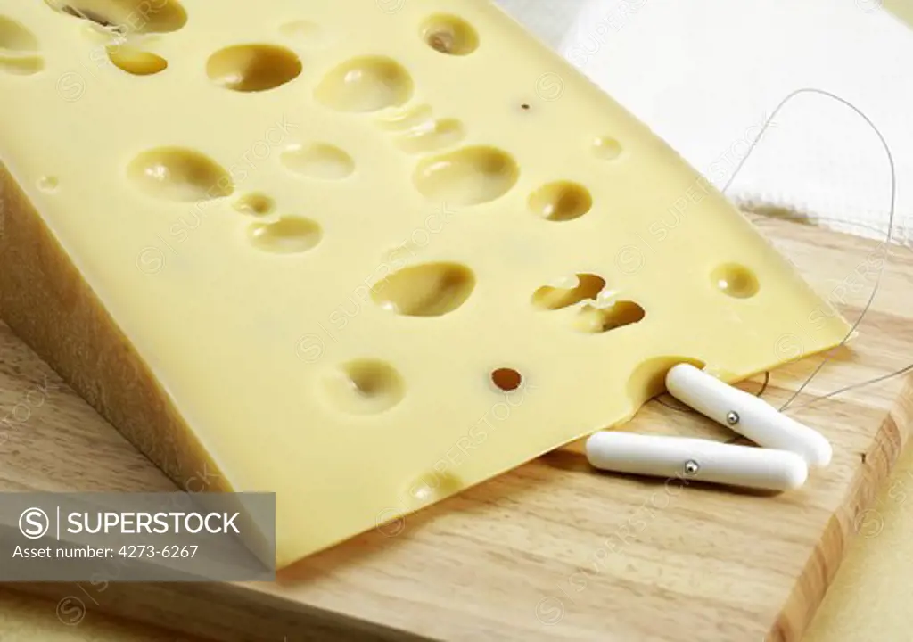 Emmental, Swiss Cheese Made From Cow'S Milk