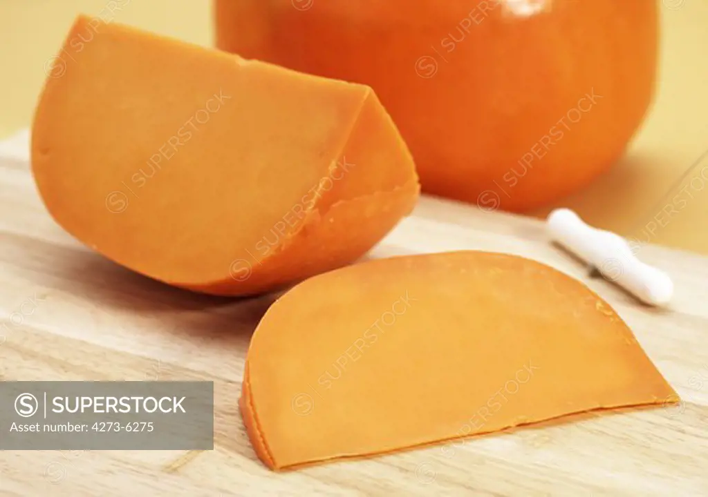 French Cheese Called Mimolette, Cheese Made With Cow'S Milk