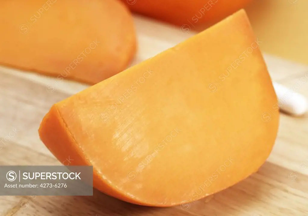 French Cheese Called Mimolette, Cheese Made With Cow'S Milk