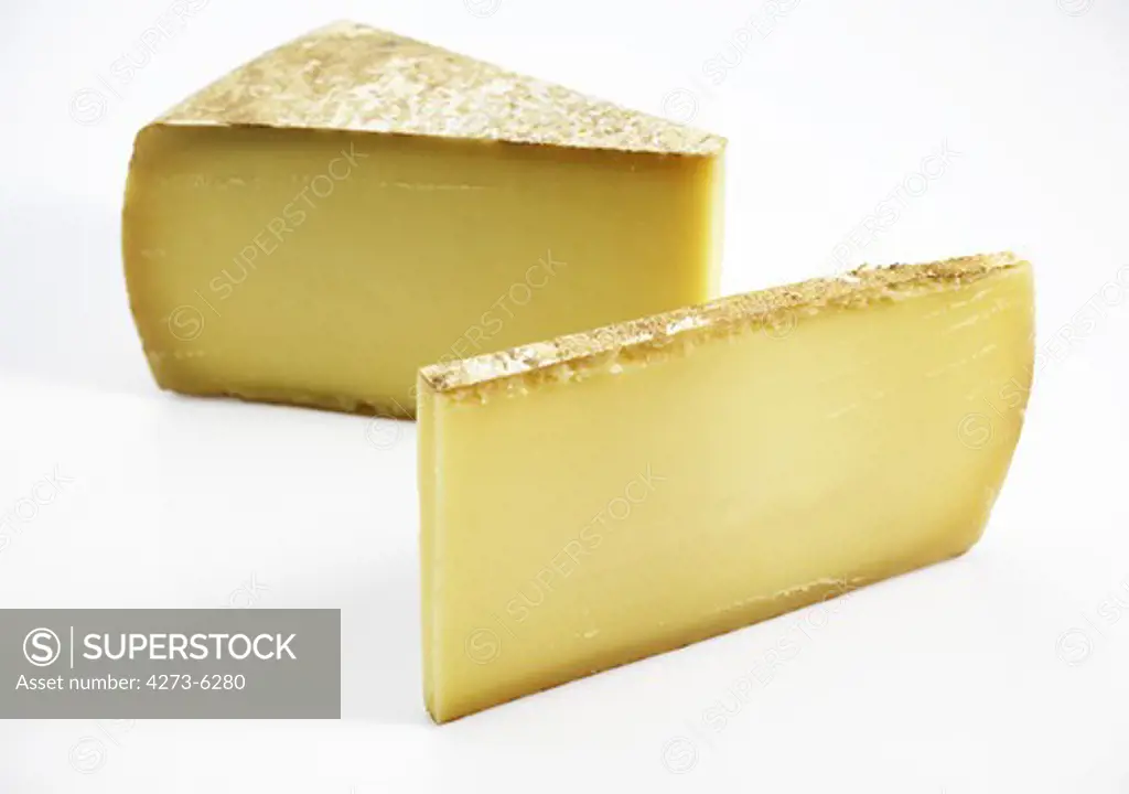 French Cheese Called Comte Fruite, Cheese Made From Cow'S Milk